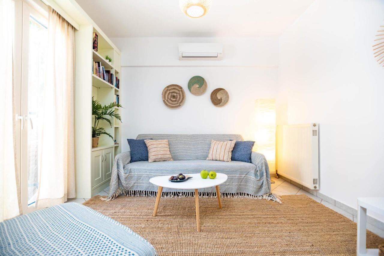 Pure Naxos - Central Complete Apartment Naxos City Bagian luar foto